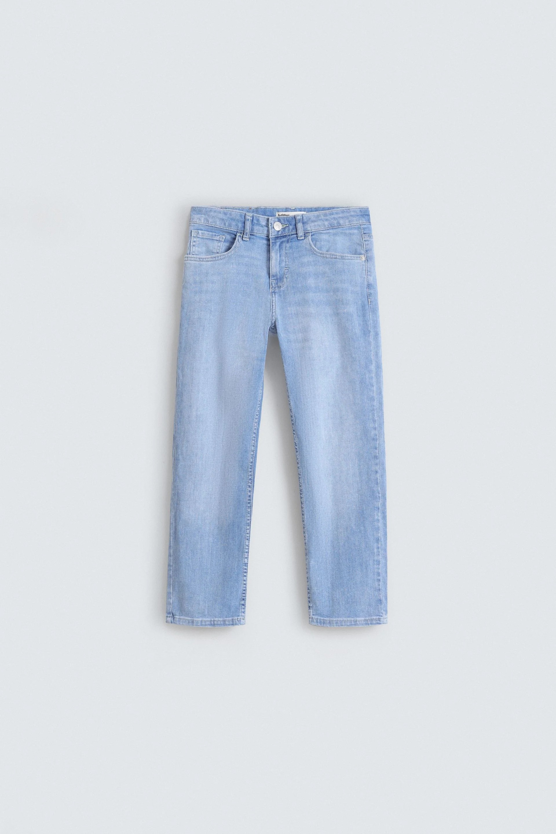 Straight Fit Denim Pants